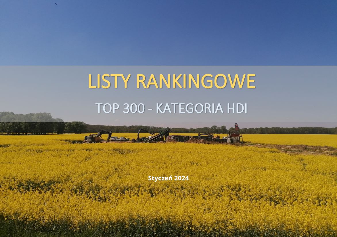 Listy rankingowe TOP 300 - HDI, 2024