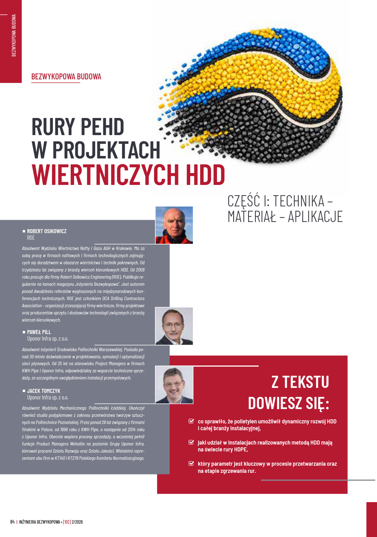 Rury Pehd w&nbsp;projektach wiertniczych Hdd 1-1